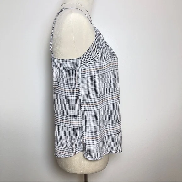Abercrombie & Fitch Plaid Button Front Cami Tank Top Women’s M - Picture 2 of 8